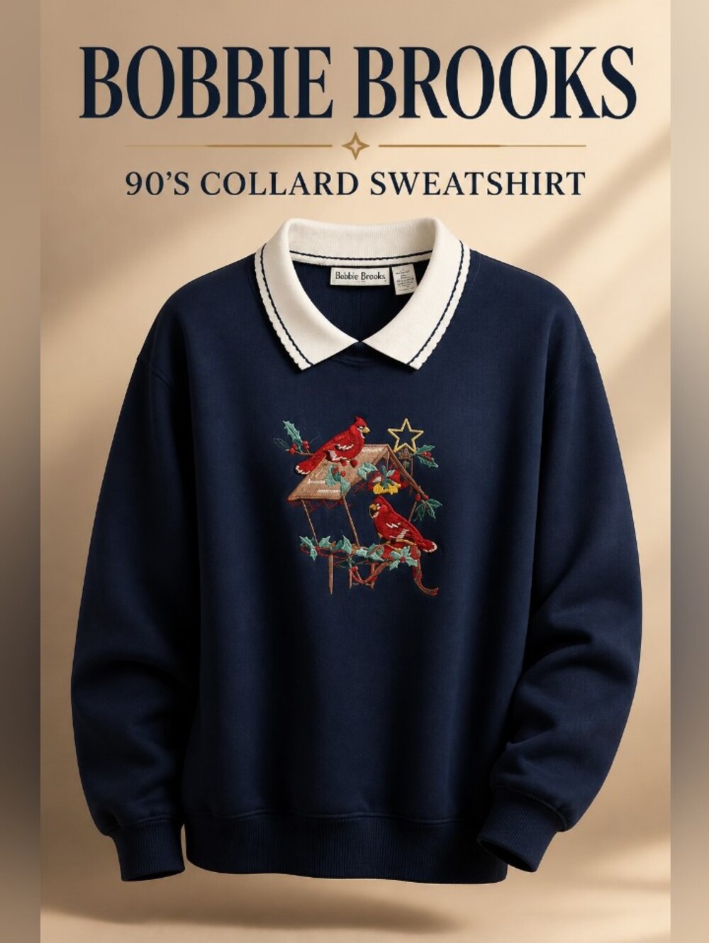 𝐁𝐨𝐛𝐛𝐢𝐞 𝐁𝐫𝐨𝐨𝐤𝐬 𝟗𝟎'𝐬 𝐂𝐨𝐥𝐥𝐚𝐫𝐝 𝐒𝐰𝐞𝐚𝐭𝐬𝐡𝐢𝐫𝐭
